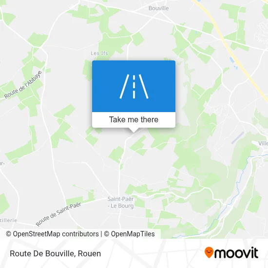 Route De Bouville map