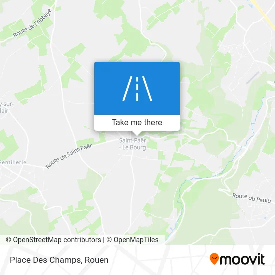 Place Des Champs map