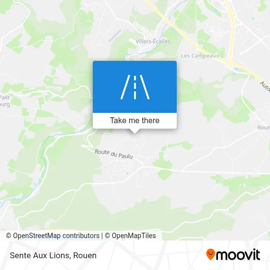 Sente Aux Lions map