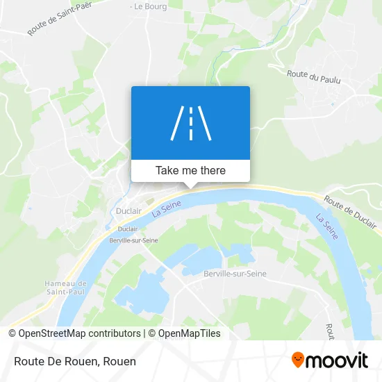 Route De Rouen map