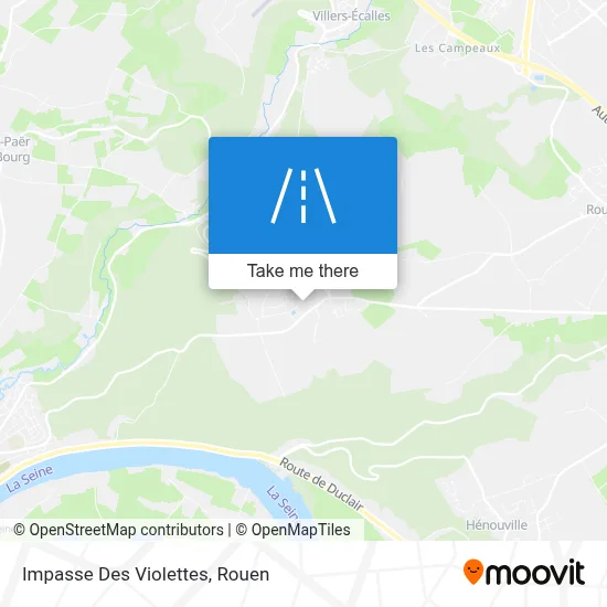 Impasse Des Violettes map