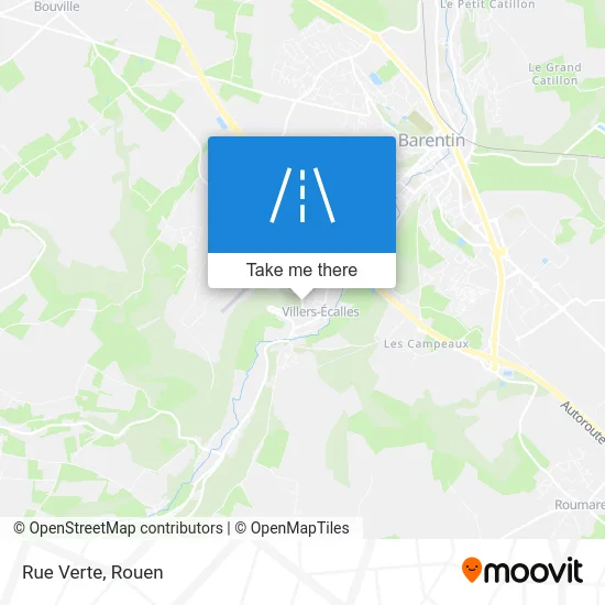 Rue Verte map