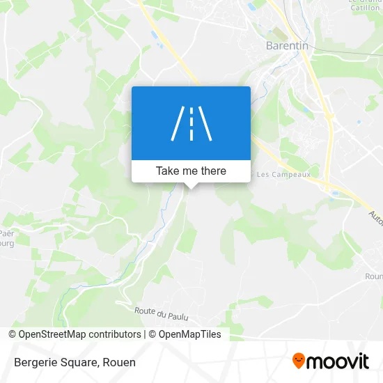 Place De La Bergerie map