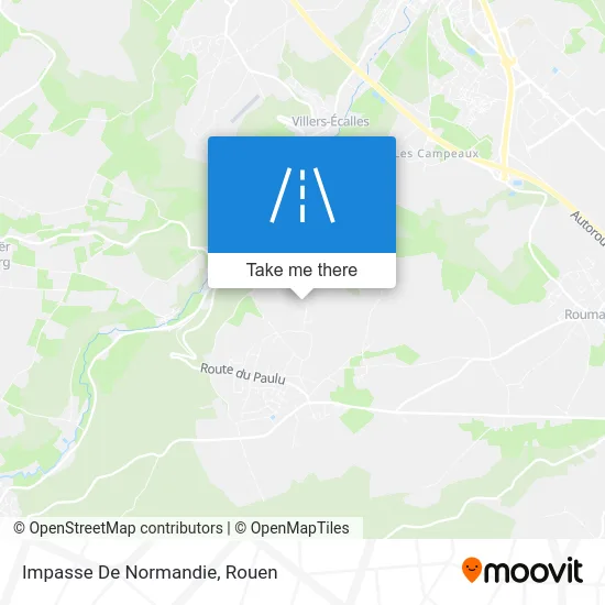 Impasse De Normandie map
