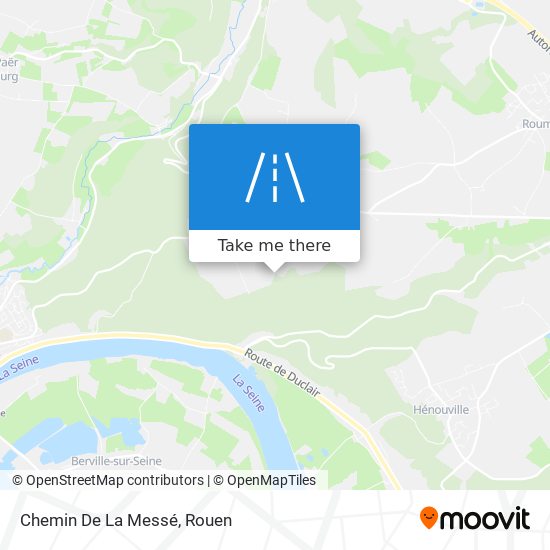Chemin De La Messé map