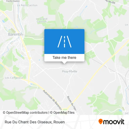 Rue Du Chant Des Oiseaux map