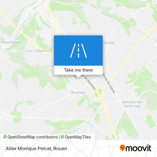 Allée Monique Pelcat map