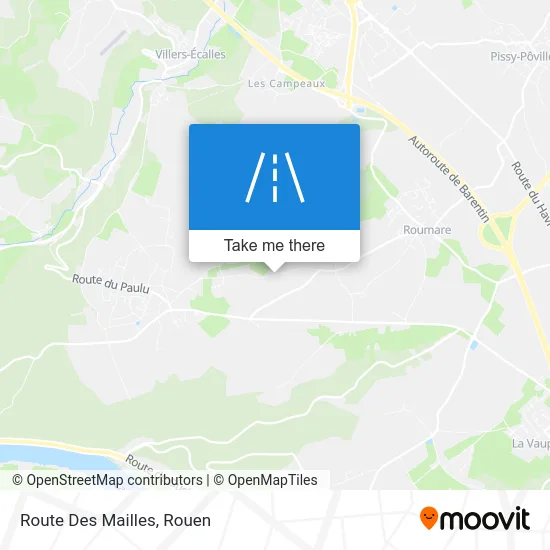 Route Des Mailles map