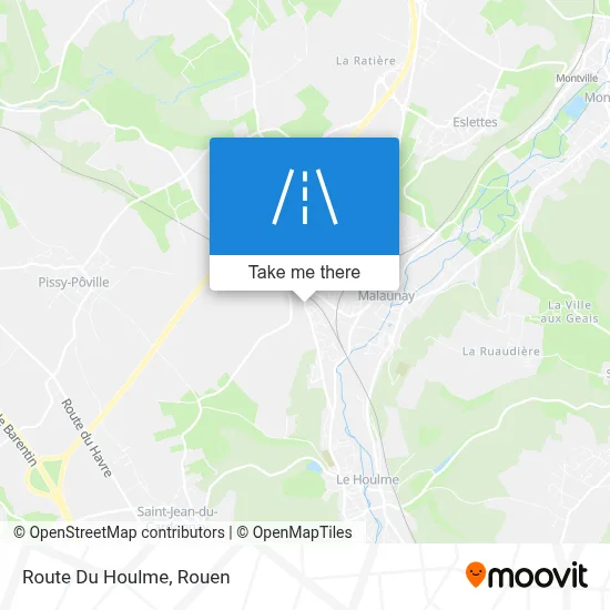 Route Du Houlme map
