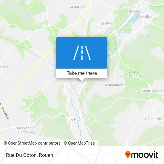 Rue Du Coton map