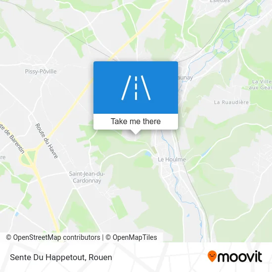 Sente Du Happetout map