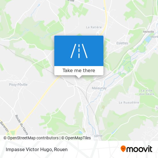Mapa Impasse Victor Hugo