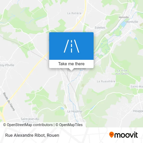Rue Alexandre Ribot map