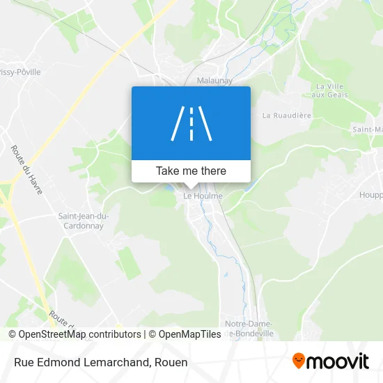 Rue Edmond Lemarchand map