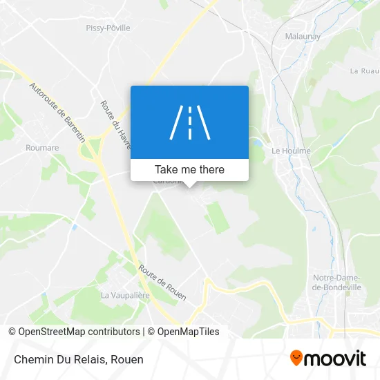 Chemin Du Relais map