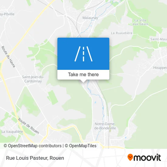 Rue Louis Pasteur map