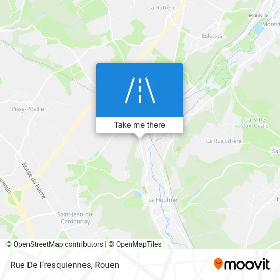 Rue De Fresquiennes map