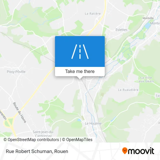 Rue Robert Schuman map