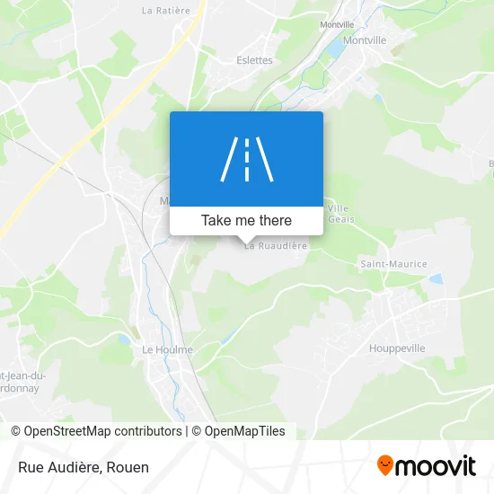 Rue Audière map