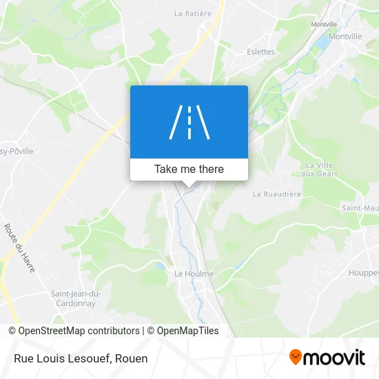 Rue Louis Lesouef map