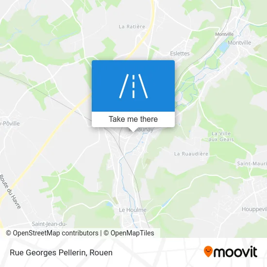 Rue Georges Pellerin map