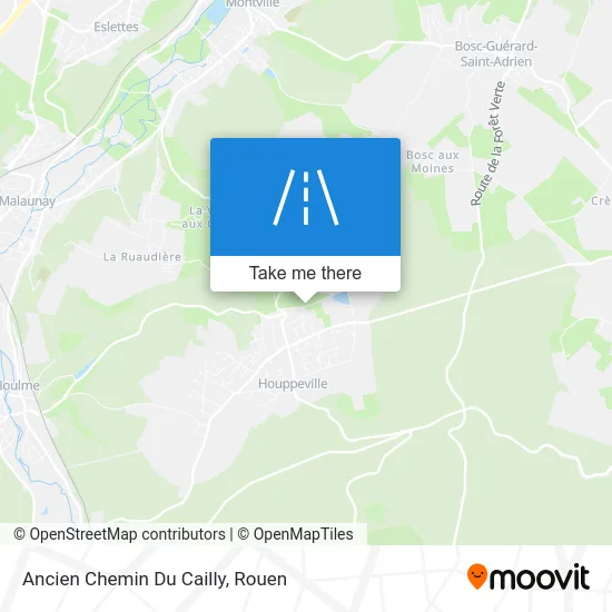 Ancien Chemin Du Cailly map