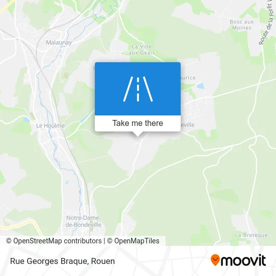 Rue Georges Braque map