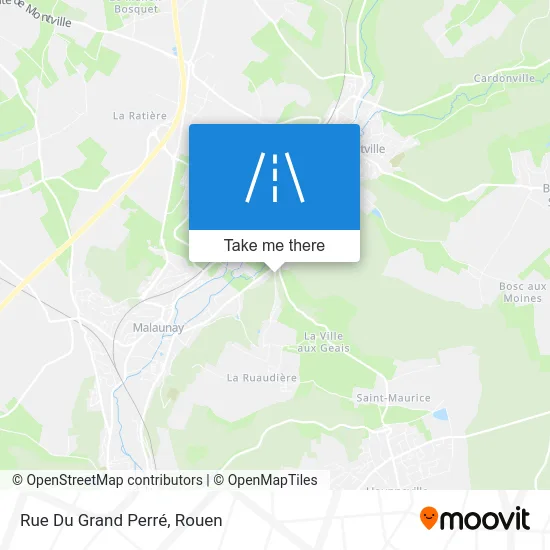 Rue Du Grand Perré map