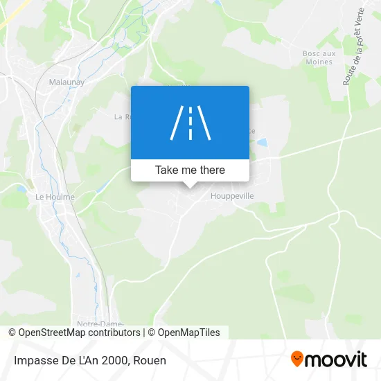 Impasse De L'An 2000 map