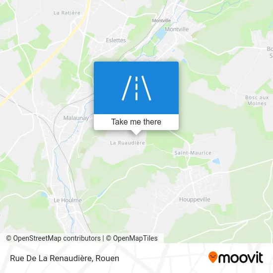 Rue De La Renaudière map