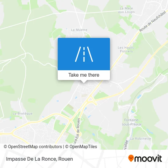 Impasse De La Ronce map