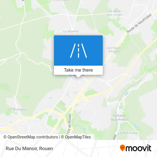 Rue Du Manoir map