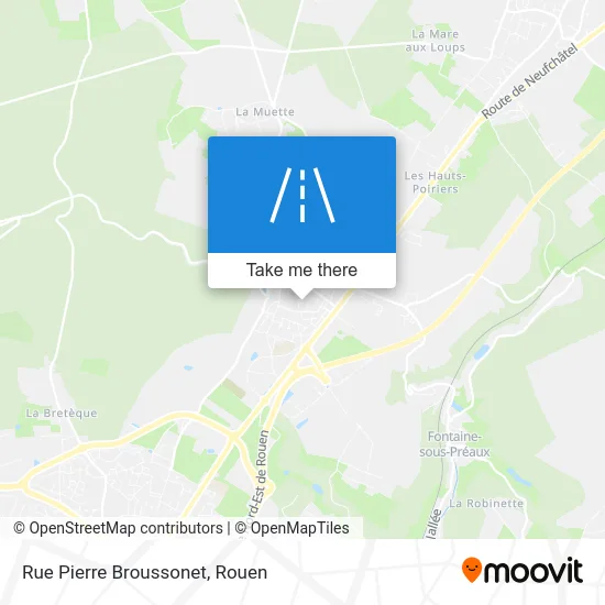Rue Pierre Broussonet map
