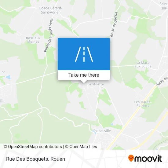 Rue Des Bosquets map