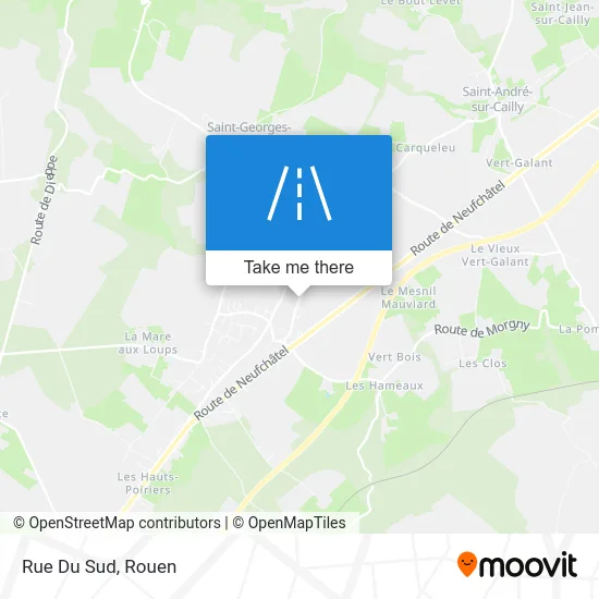 Rue Du Sud map