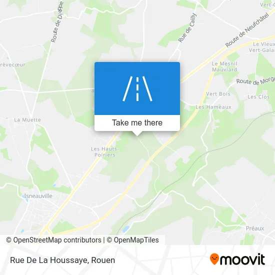 Rue De La Houssaye map