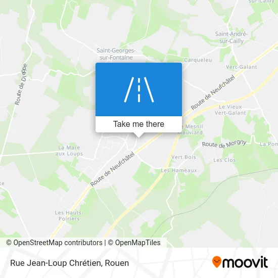 Rue Jean-Loup Chrétien map
