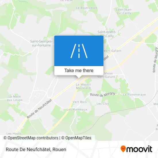 Route De Neufchâtel map