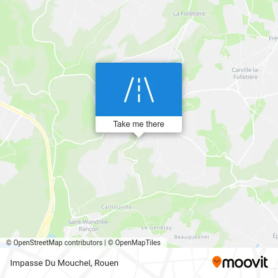 Impasse Du Mouchel map