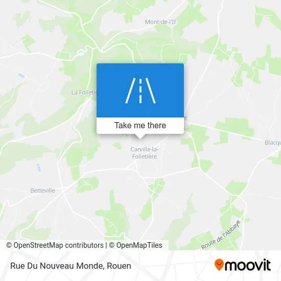 Rue Du Nouveau Monde map