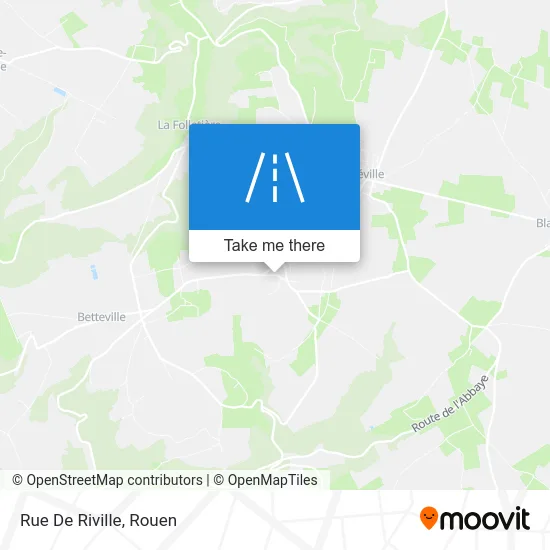 Rue De Riville map