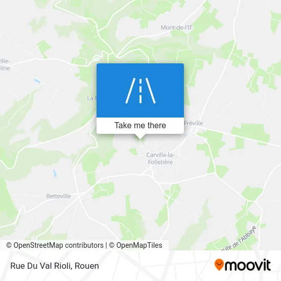 Rue Du Val Rioli map