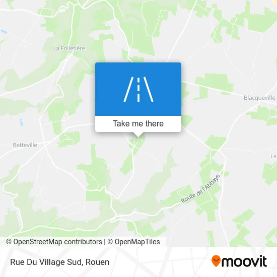 Rue Du Village Sud map
