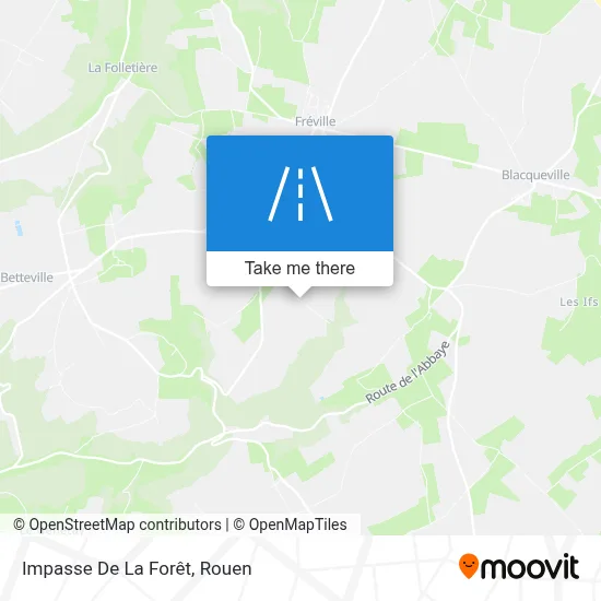 Impasse De La Forêt map