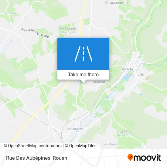 Rue Des Aubépines map