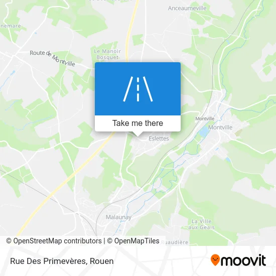 Rue Des Primevères map