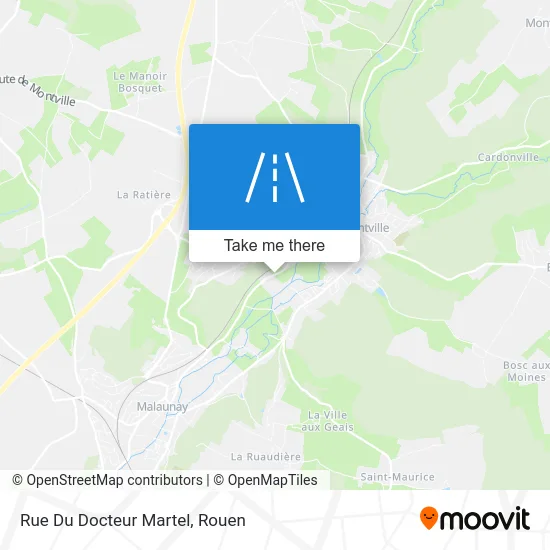 Rue Du Docteur Martel map