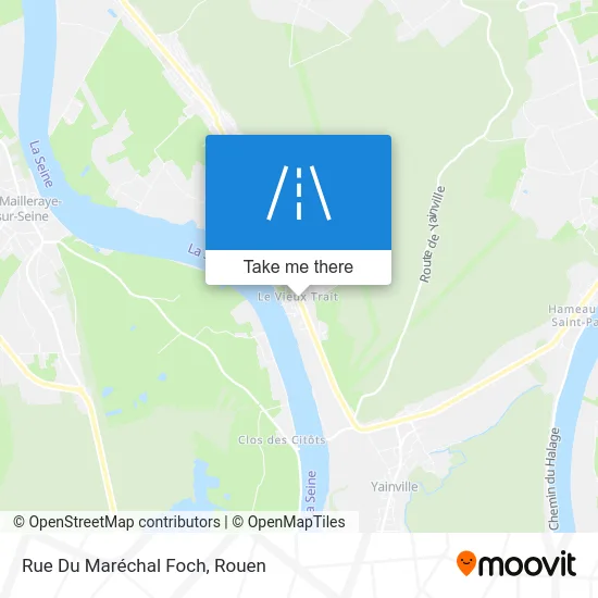 Rue Du Maréchal Foch map