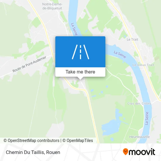 Chemin Du Taillis map