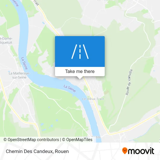 Chemin Des Candeux map